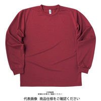 トムス ドライロングスリーブTシャツ バーガンディ L 00304-ALT-112-L 1セット(2枚)（直送品）