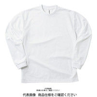トムス ドライロングスリーブTシャツ ホワイト 00304-ALT