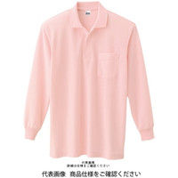 トムス T/C長袖ポロシャツ（ポケット付） ピンク 00169-VLP-011