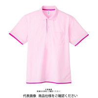 トムス ドライレイヤードポロシャツ ライトピンク×ホットピンク 4L 00339-AYP-665-4L 1セット(2枚)（直送品）
