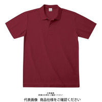 トムス カジュアルポロシャツ バーガンディ 3L 00193-CP-112-3L 1セット(2枚)（直送品）