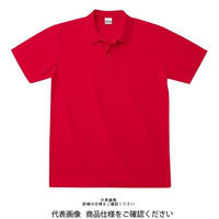 トムス カジュアルポロシャツ レッド 4L 00193-CP-010-4L 1セット(2枚)（直送品）