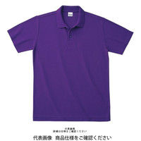 トムス カジュアルポロシャツ パープル 3L 00193-CP-014-3L 1セット(2枚)（直送品）