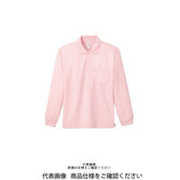 トムス ドライ長袖ポロシャツ(ポケット付) ライトピンク 4L 00335-ALP-132-4L 1セット(2枚)（直送品）