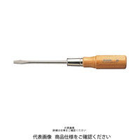 アネックスツール ANEX NO.250 CLOVER 木柄普通ドライバー (ー)6X100 NO.250-6X100 1本（直送品）