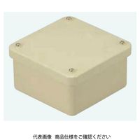 日動電工 露出用四角ボックス深形N無防水カブセ アイボリー HI 4B60KJHW 1セット(4個)（直送品）