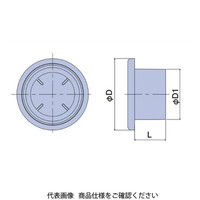 日動電工 クーラーキャップ(クイックタイプ) Φ50用 ブラウン ACL50BBR 1セット(15ケ)（直送品）