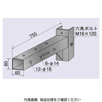 日動電工 水平配列金物 HVーLAH HV-LAH 1本（直送品）