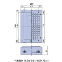 日動電工 電話回線収容箱(30P) TEB30PN 1個（直送品）