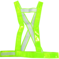 ミズケイ タスキ型安全ベストキングサイズ イエロー 5920025 1着 115-7196（直送品）