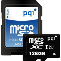 MicroSDXCカード 128G Class10 UHS-I対応 永久保証 （国内正規品） MS10U11-128 PQI（直送品）