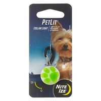 ナイトアイズ NITE IZE 犬用 ペットリット パウグリーン LEDライト お散歩ライト 1個 プラッツ