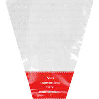 ヘッズ フラワーギフトOPPバッグ-5 FL-O5 1セット（500枚：50枚×10パック）（直送品）