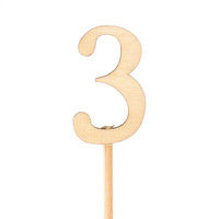 ヘッズ ナンバーピック-3 NO-FP3 1セット（50本：10本×5パック）（直送品）