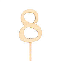 ヘッズ ナンバーピック-8 NO-FP8 1セット（50本：10本×5パック）（直送品）