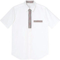 カーシーカシマ 半袖シャツ ホワイト S ASY215（取寄品）
