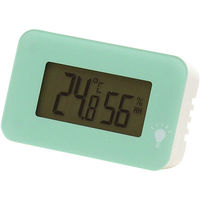 シュクレ・イルミー温湿度計 グリーン TD-8333 2個 エンペックス気象計（直送品）
