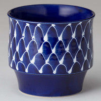 西海陶器 琉璃 スタックカップ 網絵 18151 2個（直送品）