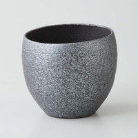 西海陶器株式会社 73489/銅器彩 カップ 黒 3個（直送品）