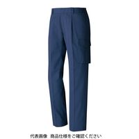 ミドリ安全 作業服 春夏 カーゴスラックス GS677C 下 ネイビー S 3122198803 1点（直送品）
