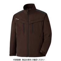 ミドリ安全 防寒服 ストレッチ ジャンパー VE2004 上 ブラウン 4L 3130026208 1点（直送品）