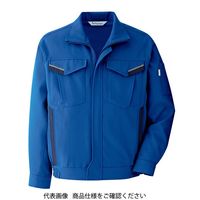 ミドリ安全 作業服 秋冬 長袖 ストレッチ ブルゾン プランテックス VE364 上 ロイヤルブルー 4L 3110124208 1点（直送品）