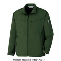 ミドリ安全 作業服 秋冬 長袖 ストレッチ ブルゾン VE626 上 モスグリーン
