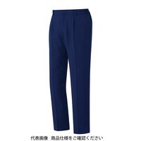 自重堂 制服百科 形態安定ツータックパンツ ライトブルー 76
