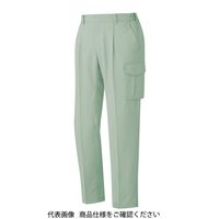 ミドリ安全 作業服 秋冬 カーゴスラックス G696C 下 ライトグリーン S 3112394003 1点（直送品）