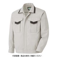ミドリ安全 作業服 春夏 長袖 ブルゾン GS2671 上 シルバーグレー