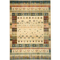 萩原 モケットラグ ロイヤルパレス プレジール 幅1350×奥行1950mm グリーン 240609806 1枚（直送品）