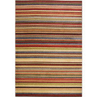 萩原 ウィルトンラグ AURA（オーラ） ストライプ 幅1600×奥行2300mm 270041210 1枚（直送品）