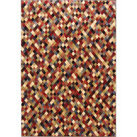 萩原 ウィルトンラグ AURA（オーラ） ダイヤ 幅800×奥行1500mm 270041430 1枚（直送品）