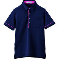 カーシーカシマ HEARTGREEN AIR THROUGH POLO 半袖ポロシャツ スターリーナイト M HSP003（取寄品）