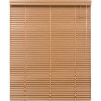 林製作所 木目調アルミブラインド 幅1650×高さ980mm ミディアム L0817 1台（直送品）