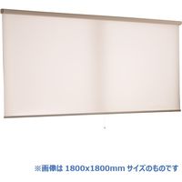 林製作所 つっぱりタイプ ロールスクリーン 幅600×高さ1350mm アイボリー L1501 1台（直送品）