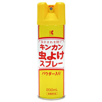 キンカン 虫除けスプレー パウダー入 200mL　1本　金冠堂　【防除用医薬部外品】