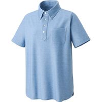 KAZEN 杢ニットシャツ APK239-11-SS（直送品）