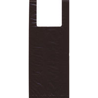 ヤマニパッケージ 1.8L2本用レジ袋 ブラウン K-1432 1ケース（1000枚：100枚袋入×10）（直送品）