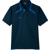 トンボ ポロシャツ ニットシャツ CY300 ネイビー×ブラストブルー SS 1枚（取寄品）