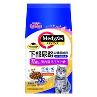 メディファス 猫用 毛玉ケアプラス 室内猫 チキン＆フィッシュ味 ペットライン