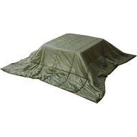 イケヒコ こたつ布団 長方形 洗える 軽量 コンパクト クラウド 幅1850×奥行2350mm グリーン 1181030120211 1枚（直送品）