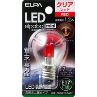 朝日電器 LED電球 S形 E17 LDA1C