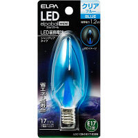 朝日電器 LEDシャンデリア球 E17 LDC1CB-G-E17-G329（直送品）