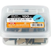 朝日電器 コードステッカー小 PE-B31B100P 1パック（100個入）