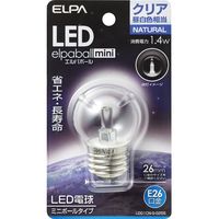 朝日電器 ＬＥＤ電球Ｇ４０形Ｅ２６ LDG1CN-G-G255 1個