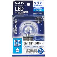 朝日電器 LED電球G40形防水E26CN色 LDG1CN-G-GWP255（直送品）