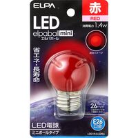 朝日電器 ＬＥＤ電球Ｇ４０形Ｅ２６　　　　　　　　 LDG1R-G-G254 1個