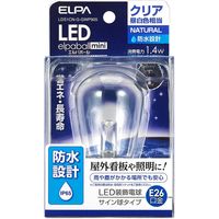 朝日電器 LED電球サイン形防水E26CN色 LDS1CN-G-GWP905（直送品）