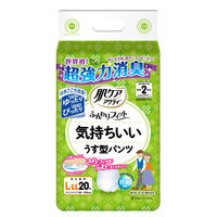肌ケア アクティ 気持ちいい うす型パンツ 2回分吸収 M-L 22枚 ×4 Amazon | 肌ケア アクティ 大人用おむつ 気持ちいい うす型